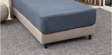 Base De Cama Individual Estela Beige