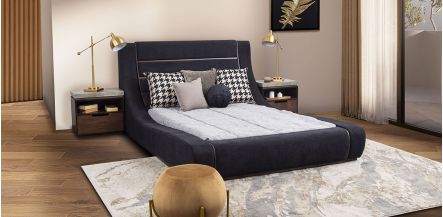 Cama Matrimonial Gipsy Negro