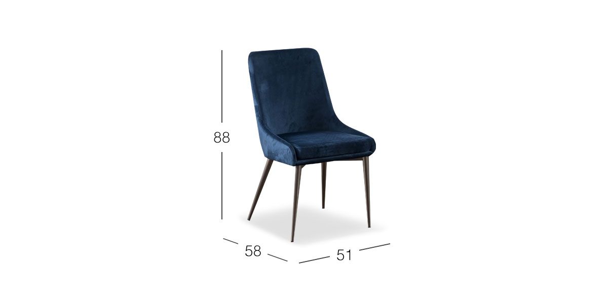 Silla Enkel II Azul