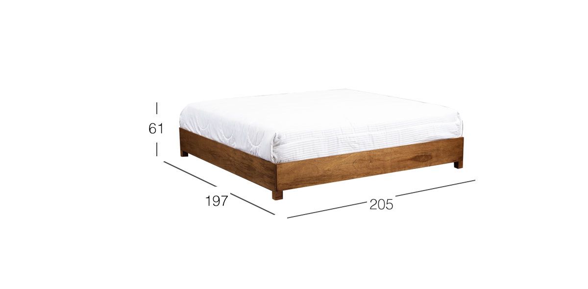 Base De Cama King Size Santorini Plus Tzalam