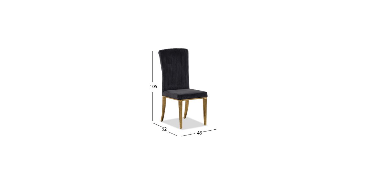 Silla Royal Gold I Negro