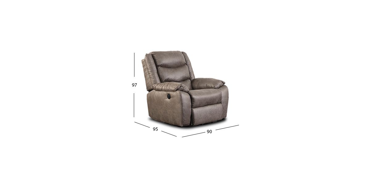 Sillón Reclinable Eléctrico Cosmos Montana Shelby    